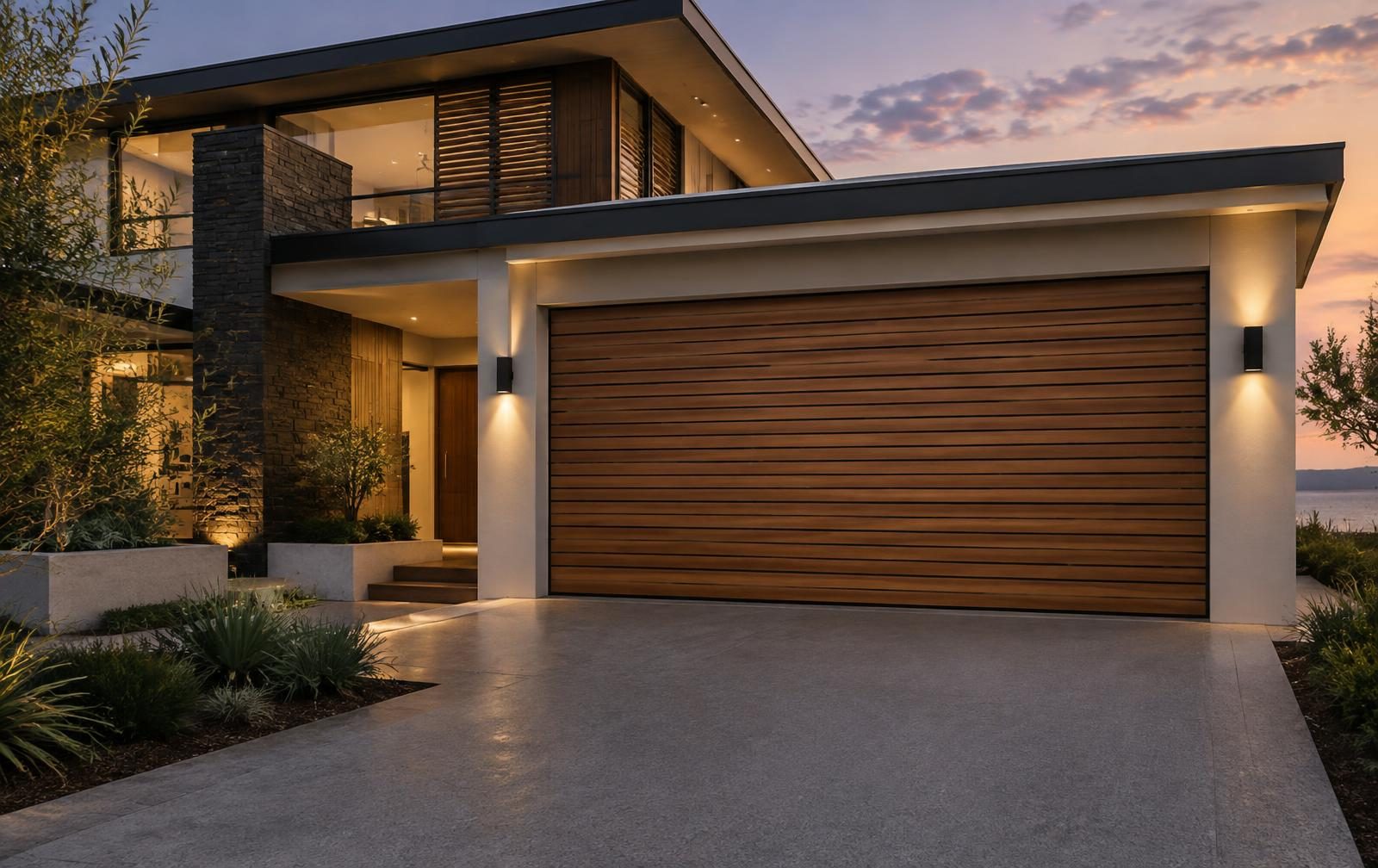 Custom Aluminium Garage Doors by Prestige Door Services